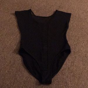 American Apparel Black Bodysuit